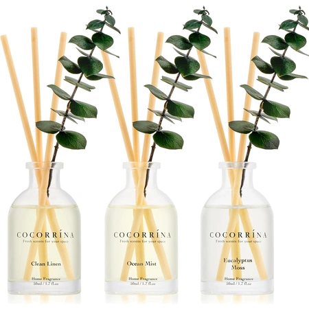 eucalyptus reed scented diffuser set of 3.webp