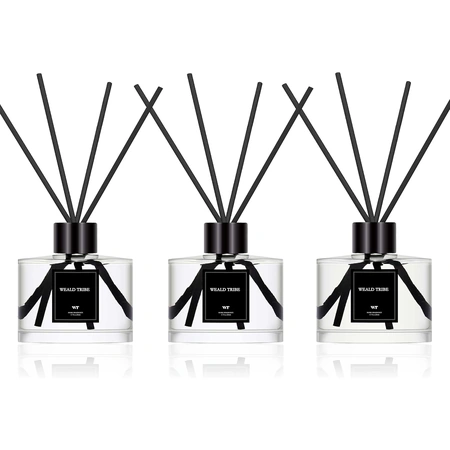 reed diffuser set of 3 for bathroom air fresheners.webp