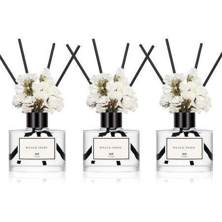 weald tribe real flower reed diffuser set.webp